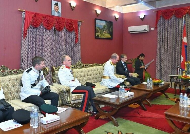 गोर्खा बिग्रेडको वार्षिक प्रतिवेदन राष्ट्रपति पेश