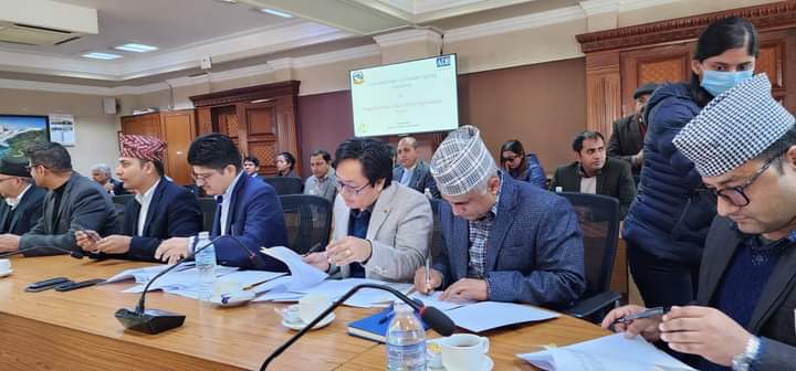 सैनामैना नगरपालिका र एसियाली विकास बैंक (ADB) वीच Urban Resilience and Livability Improvement Project गर्नका लागी सम्झौता पत्र