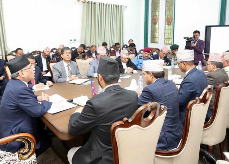 नक्कली बिलको अनुगमन गरेर एक्सन लिनुहोस् : प्रधानमन्त्री प्रचण्ड