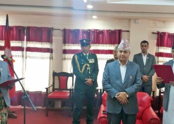 बागमतीमा विना विभागीयमन्त्री रमा आलेमगरले लिइन् शपथ