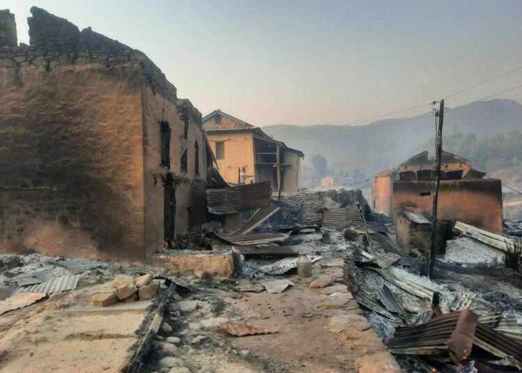 पुर्वी नवलपरासीमा एक सय ५० बढी जंगलमा आगलागी