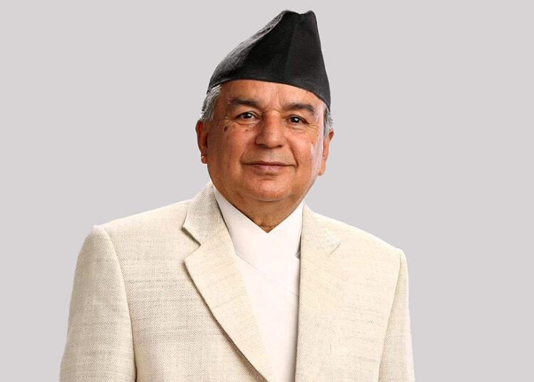राष्ट्रपतिद्वारा अनुगमन तथा मूल्याङ्कन व्यवस्था गर्न बनेको विधेयक प्रमाणीकरण