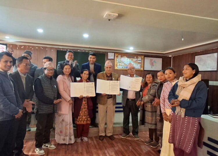 किसानको सारथी बन्दै कञ्चन,तरकारी मुल्य विकास परियोजनामा हस्ताक्षर